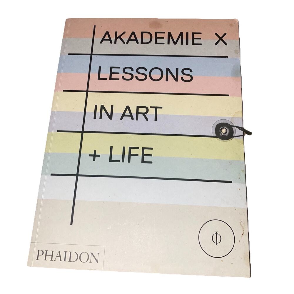 Akademie X Lessons in Art + Life Phaidon Press‎ Illustrated Paperback Abramovic